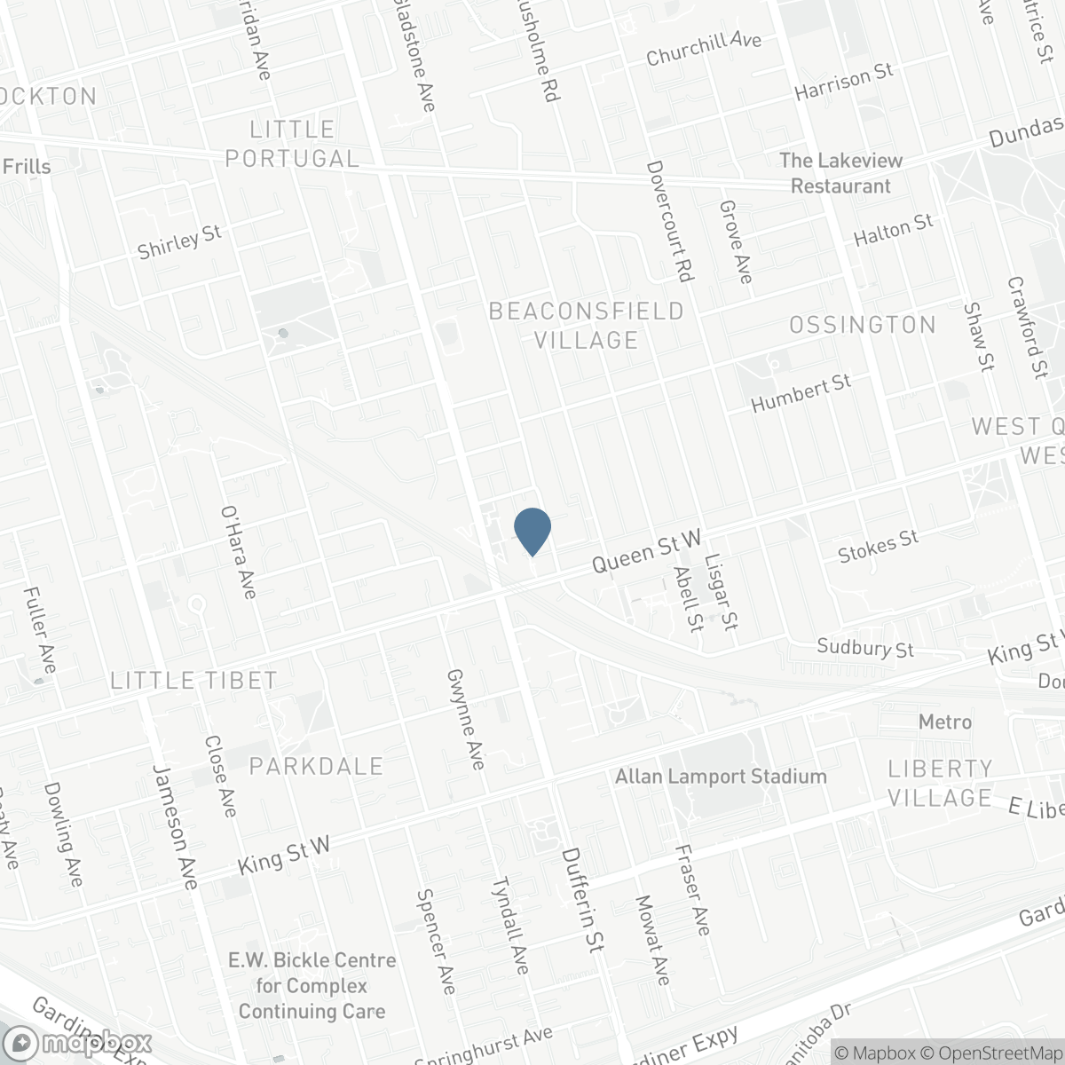 302 - 20 GLADSTONE AVENUE, Toronto, Ontario M6J 3K6